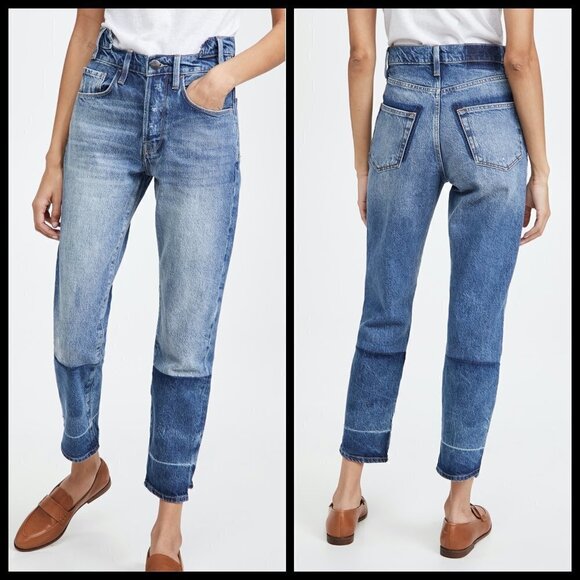 💕FRAME💕 Le Original Cloud Jeans ~ Aviation Ultra High Rise Straight Leg 23 NWT - Picture 2 of 16